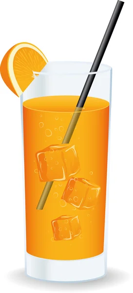 Orange Juice — Stock Vector