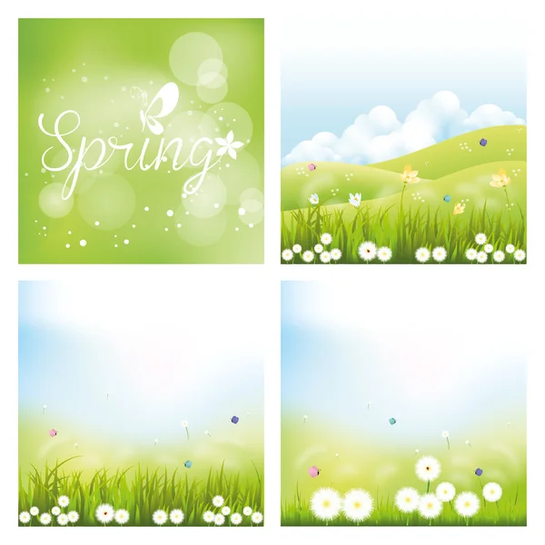 Kevät — vektorikuva