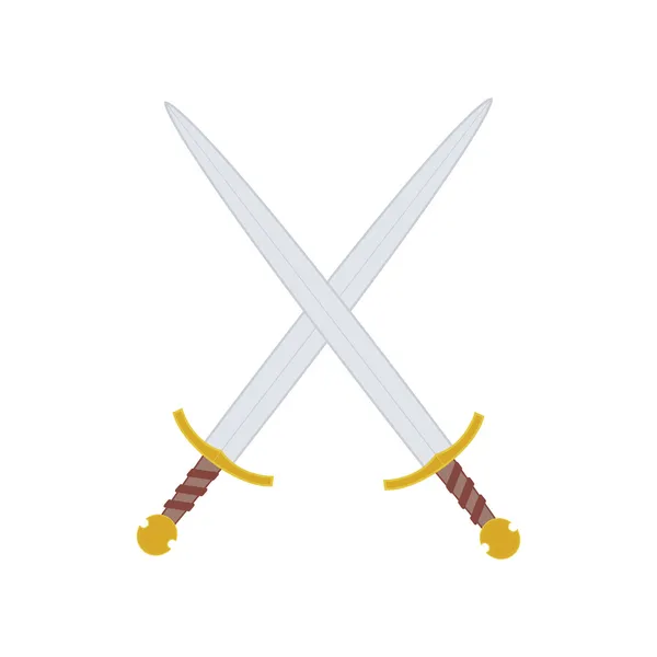 Schwerter — Stockvektor