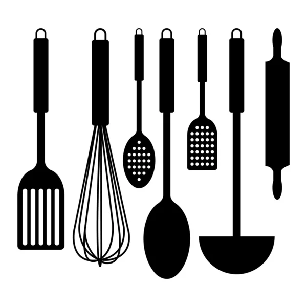 Кухонные инструменты — стоковый вектор