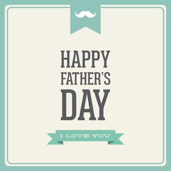 Happy Father's Day — Stock Vector