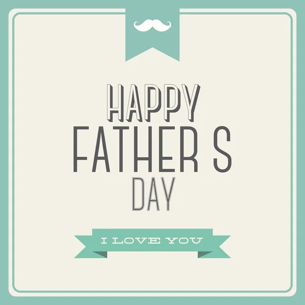 Щасливий батько день — стоковий вектор