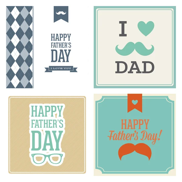 Happy Father's Day — Stock Vector