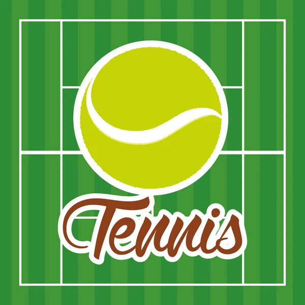 Campi da tennis — Vettoriale Stock
