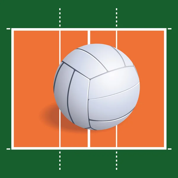 Volleyboll — Stock vektor