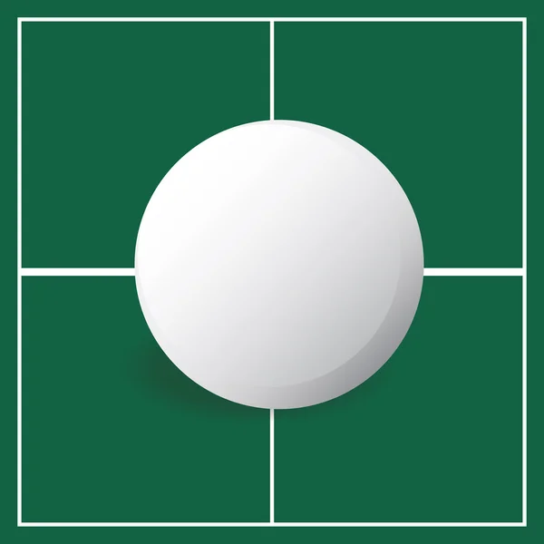 Ping pong — Stockvector