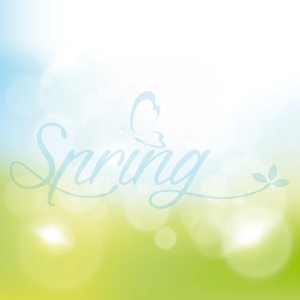 Spring — Stock Vector