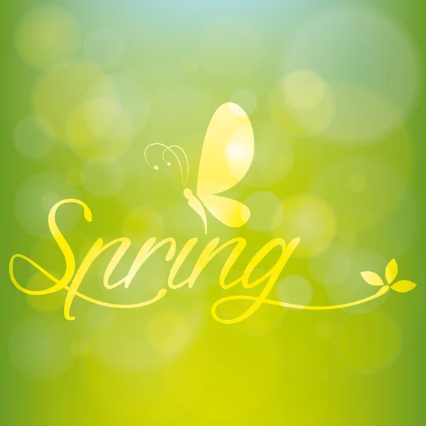 Spring — Stock Vector