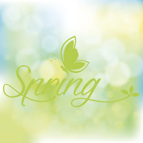 Spring — Stock Vector