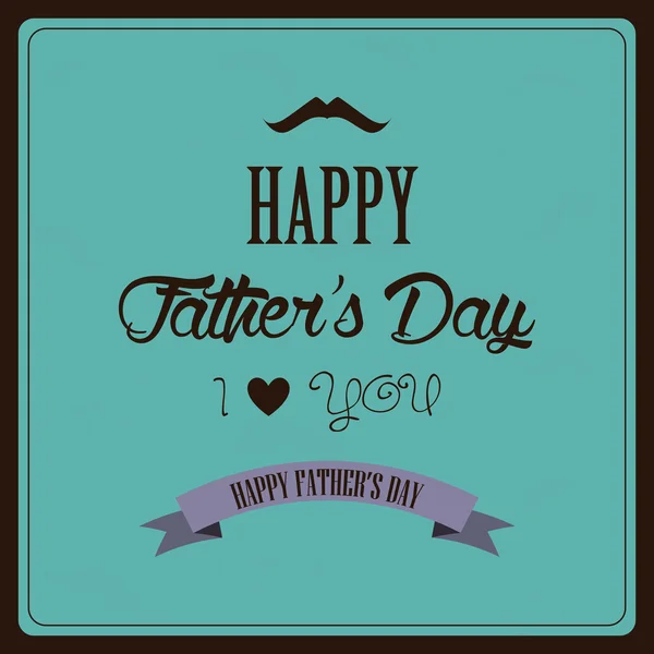 Father's Day — Stock Vector