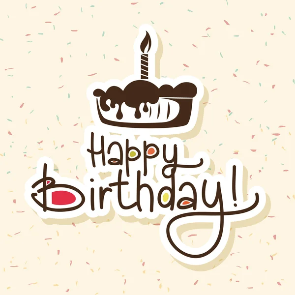 Happy Birthday — Stock Vector