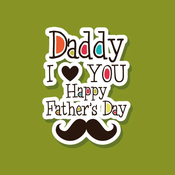 Father's Day — Stock Vector