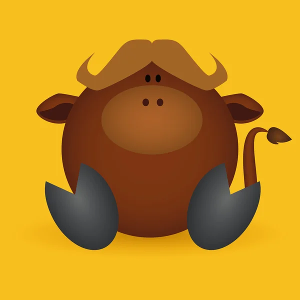Buffels — Stockvector