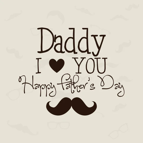 Father's Day — Stock Vector