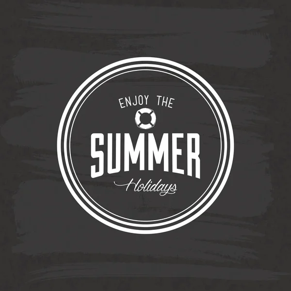 Label d'été — Image vectorielle