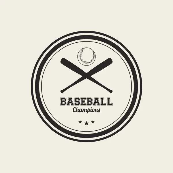 Baseball — Stockvektor