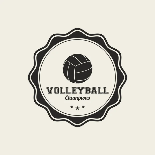 Pallavolo — Vettoriale Stock