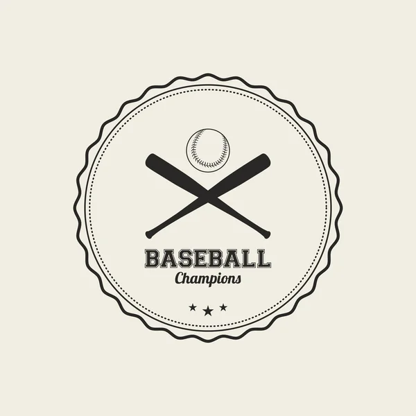 Baseball — Image vectorielle