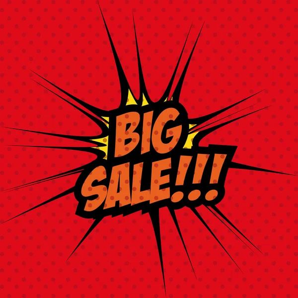 Big sale — Stock Vector