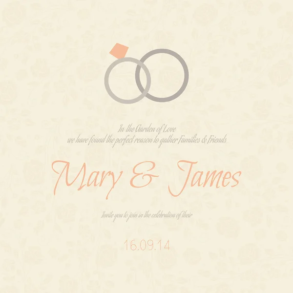 Mariage — Image vectorielle