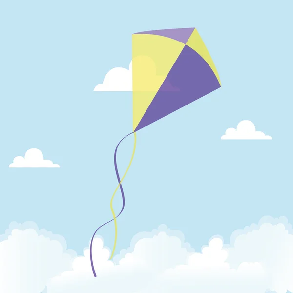 Kite — Stock Vector