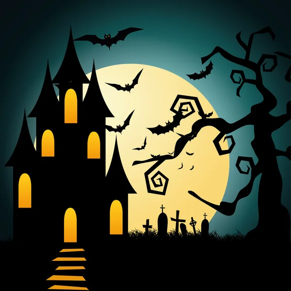 Halloween. — Archivo Imágenes Vectoriales