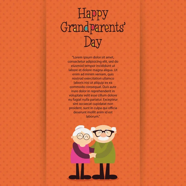 Dia dos avós —  Vetores de Stock