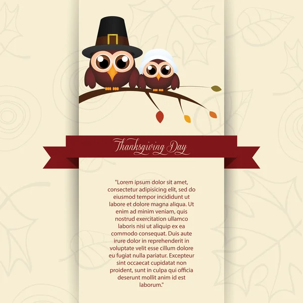 Thanksgiving day — Stock Vector