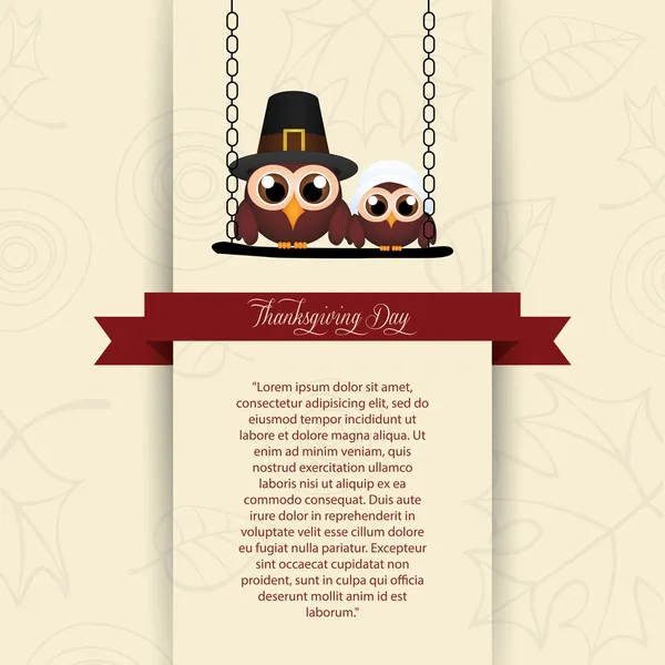 Thanksgiving day — Stock Vector