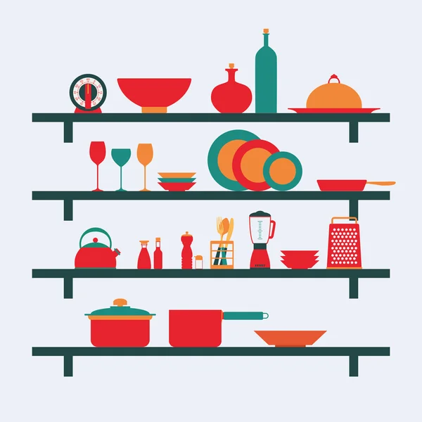 Кухня — стоковий вектор
