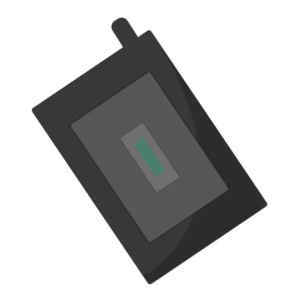 Isolerad ljud kassett spelare ikon Vector — Stock vektor