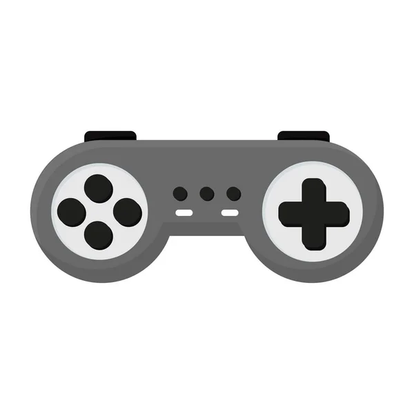 Isolated classic controller videogame vector illustration — Vettoriale Stock