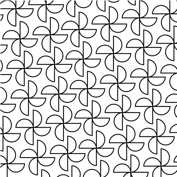 Picture black objects lines patterns vector illustration — Archivo Imágenes Vectoriales