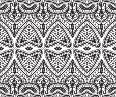 Dikişsiz dantel modeli