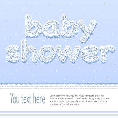 zeki bebek çocuk varış kartı duş davet