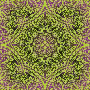 parlak renkler sorunsuz dantel modeli