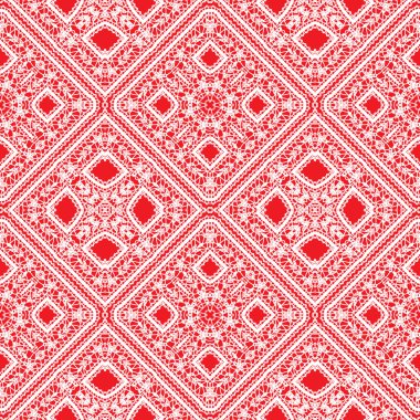 Dikişsiz dantel modeli