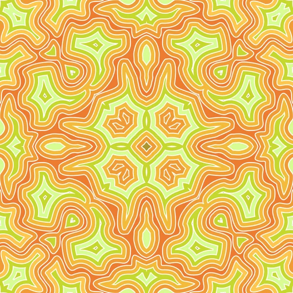 Bezešvé abstraktní vzor v odstínech zelené緑の色合いでシームレスな抽象的なパターン — ストックベクタ