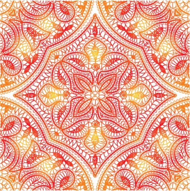 Dikişsiz dantel modeli