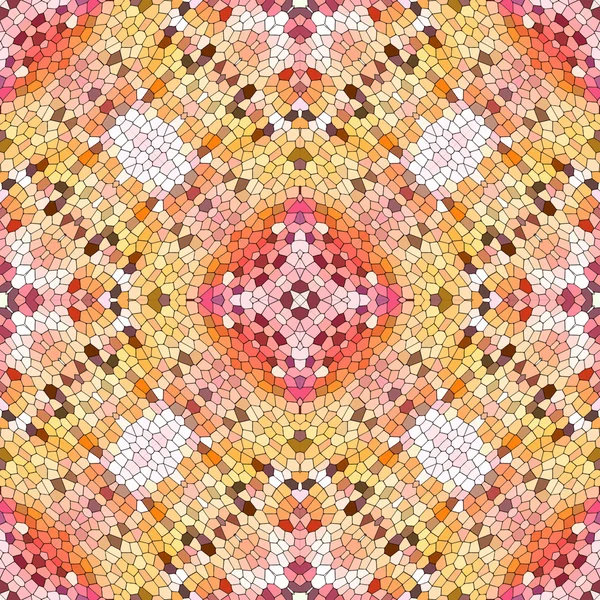 Patrón de mosaico geométrico sin costuras — Archivo Imágenes Vectoriales