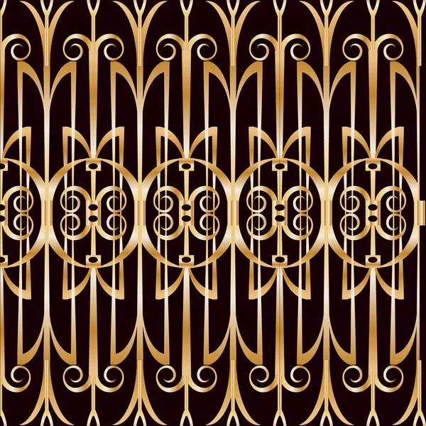 Art deco geometrik desen