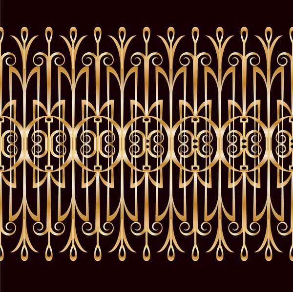 Art deco geometrik desen