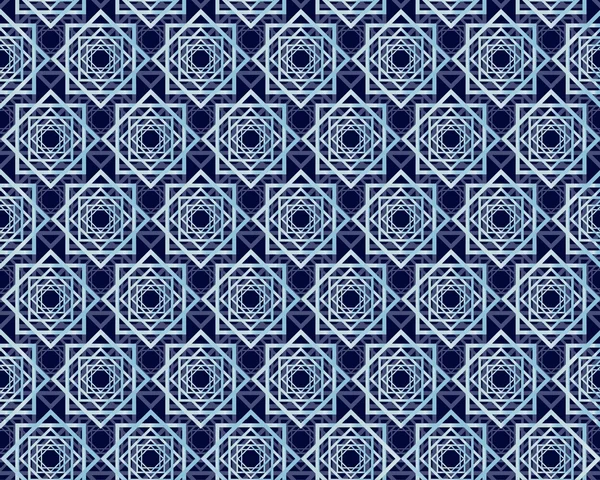 Patrón sin costura con patrón geométrico abstracto en estilo art deco — Vector de stock