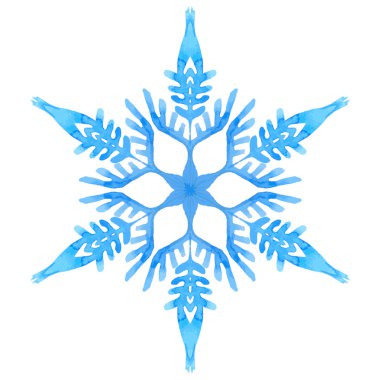 suluboya mavi kar tanesi