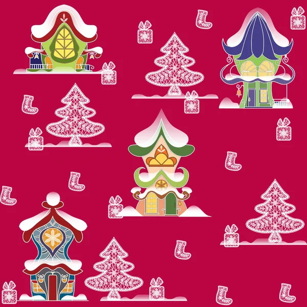 Éléments décoratifs de Noël et Nouvel An — Image vectorielle
