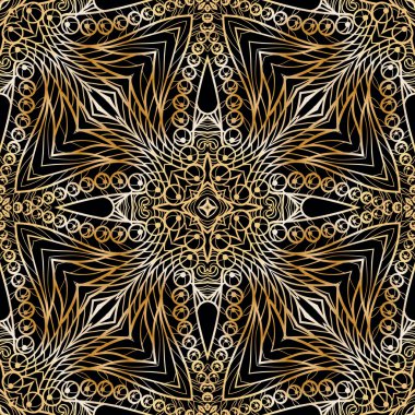 Altın ve siyah kalıp