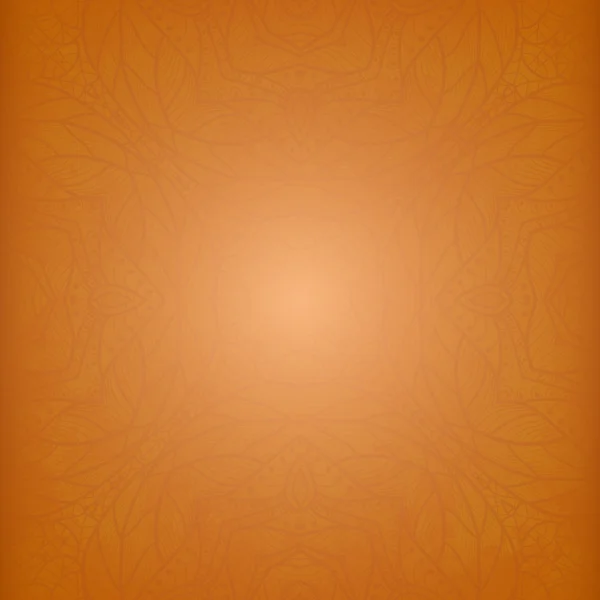 无缝的橙色花边图案 — 图库矢量图片