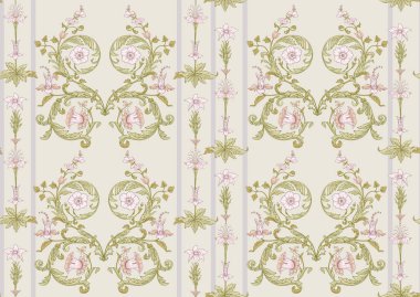 Kusursuz desen, arka plan. Dekoratif tarzda