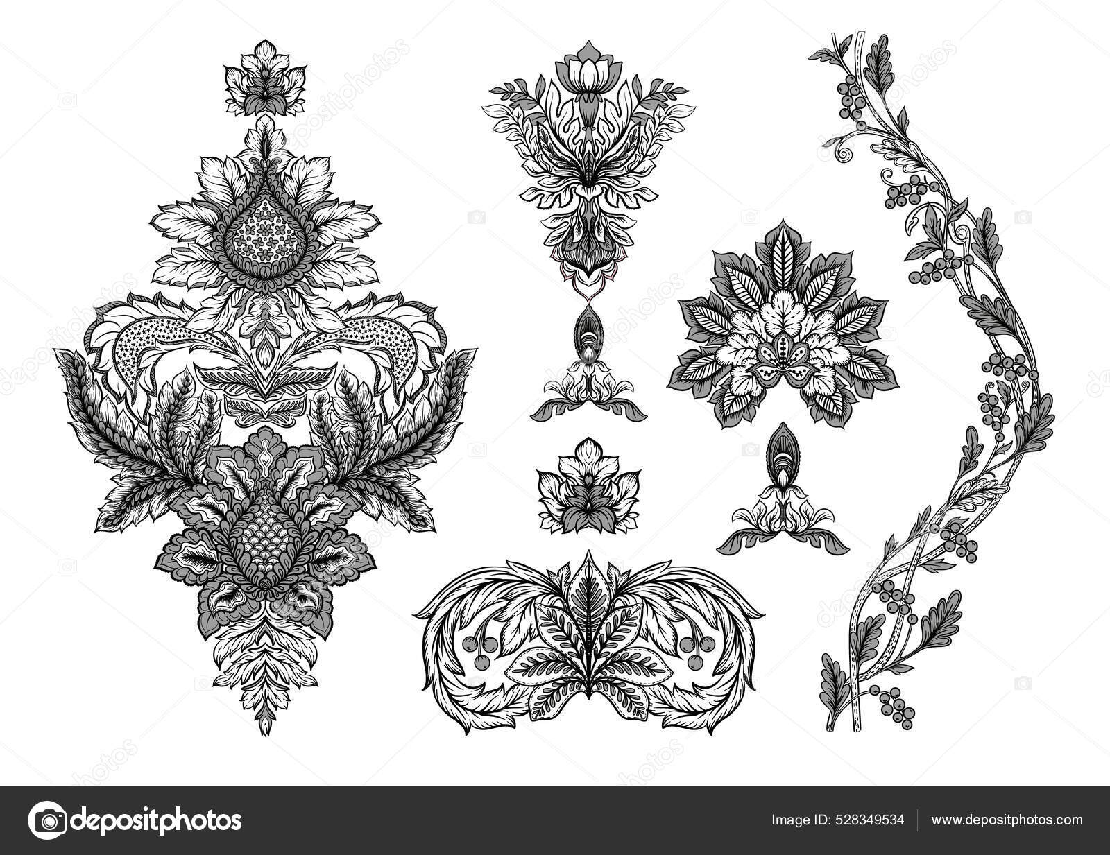 Elements Of Victorian Floral Design