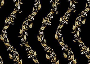 Klasik lüks, eski moda İspanyol aksesuarı, kraliyet Victoria çiçeği çiçeği.. 